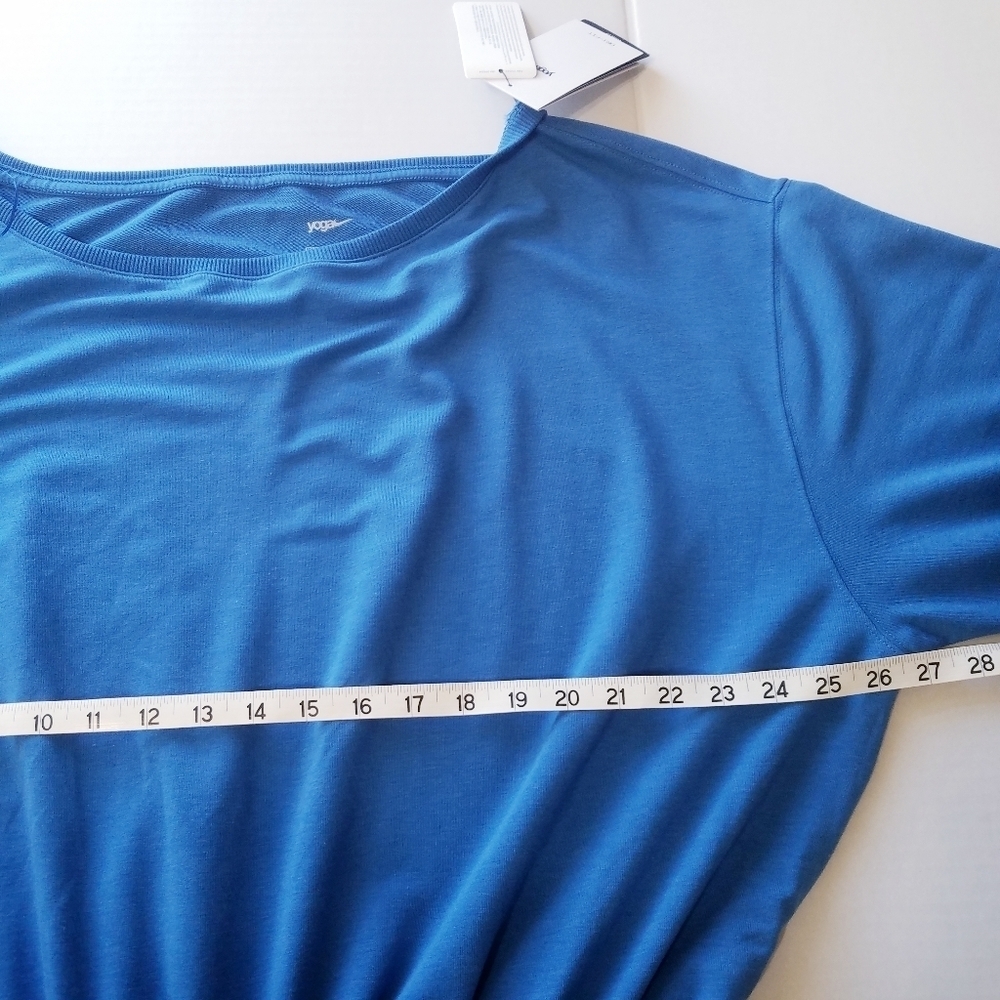 NEW Nike | Dri Fit Plus Size Jumpsuit + Front Tie, 1X, Blue - Picture 10 of 16